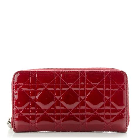 red dior wallet|dior wallet for women.